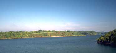 Photo of tims ford reservoir and shoreline